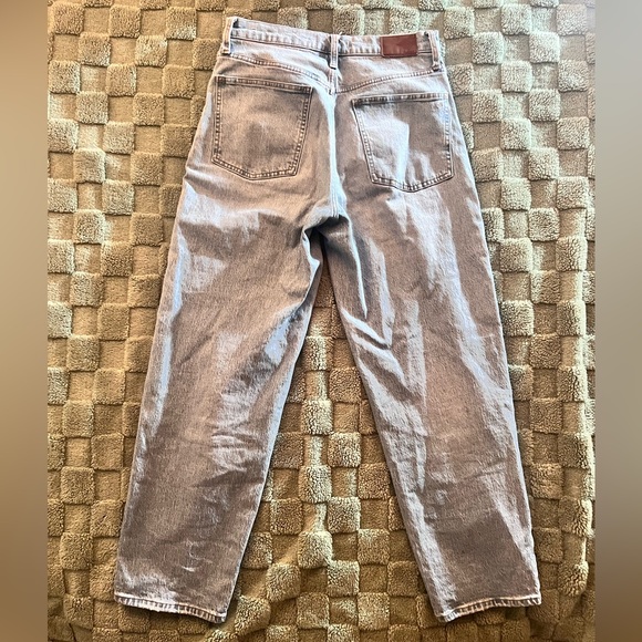 Madewell Light Wash Blue Denim Balloon Classic Tall Women’s Size 28 Tall - Picture 7 of 8